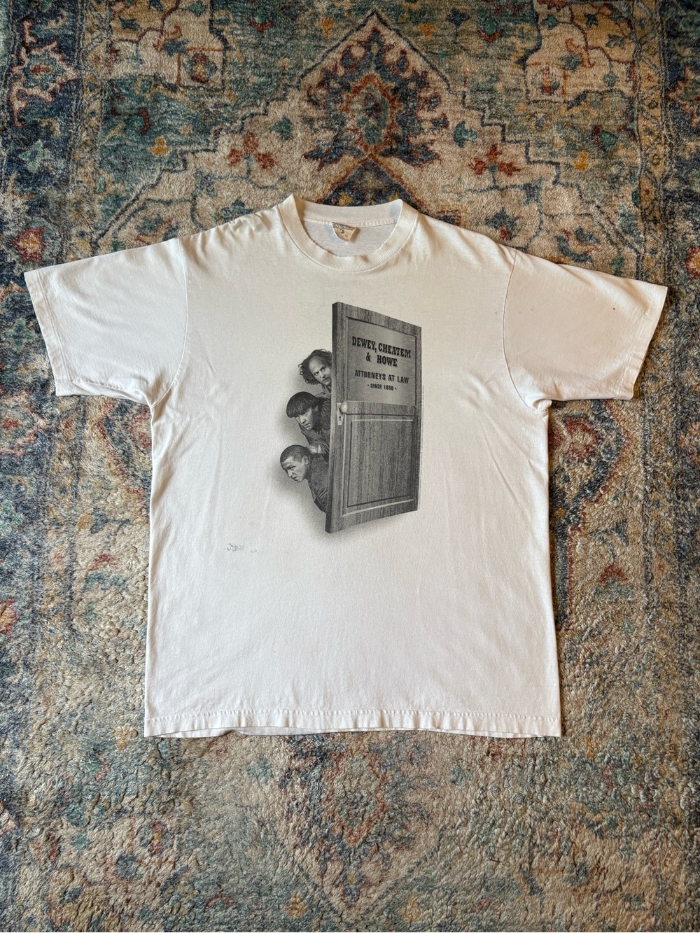 Vintage The Three Stooges Attorneys At Law T-shirt Size XL